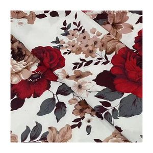 Sản Xuất Chất Lượng Cao Nguyên Liệu Màu Xanh Vải Cuộn Nhà Dệt In Hoa Bộ Đồ Giường Vải - Product Image 5