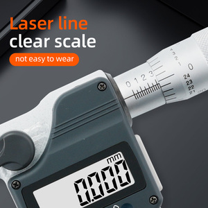 IP65 <span class=keywords><strong>0.001mm</strong></span> 50-75mm 방수 디지털 마이크로미터 전자 마이크로미터 디지털 외부 마이크로미터 - Product Image 4