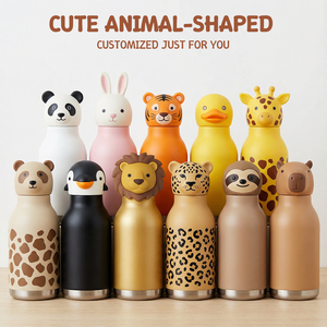 Borracce Termiche in Metallo Isolate per Bambini, Personalizzabili con Logo, in Acciaio Inossidabile, con Cannuccia, per Scuola, Borraccia Sottovuoto - Product Image 6