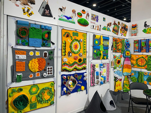 Pet Cat Dog <b>Snuffle</b> <b>Mat</b> Interactive Dog Puzzle Toy Stress Relief Treat Slow Feeder Foraging Sniffling <b>Mat</b> Soft Portable Washable - Product Image 6