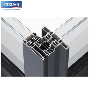 Porte coulissante panoramique à 6 rails à cadre ultra-fin, porte de <span class=keywords><strong>terrasse</strong></span> double vitrage trempé, isolation thermique et acoustique - Product Image 4