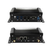 Mini PC industriel SUNSPAD, ordinateur embarqué, processeur Intel Core I3/I5/I7 de 12e génération, Linux, sans ventilateur, SSD M.2, 4/6/7/8e génération, 8 ports USB, en stock