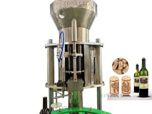 آلة دوارة أوتوماتيكية عالية الإنتاجية للشامبانيا ، آلة سدادة الفلين والنبيذ - Product Image 2