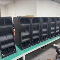 WPC doble 10 pulgadas 3 vías altavoces de matriz de línea pasiva sistema de sonido Dj altavoces de escenario de Audio profesional para gran concierto