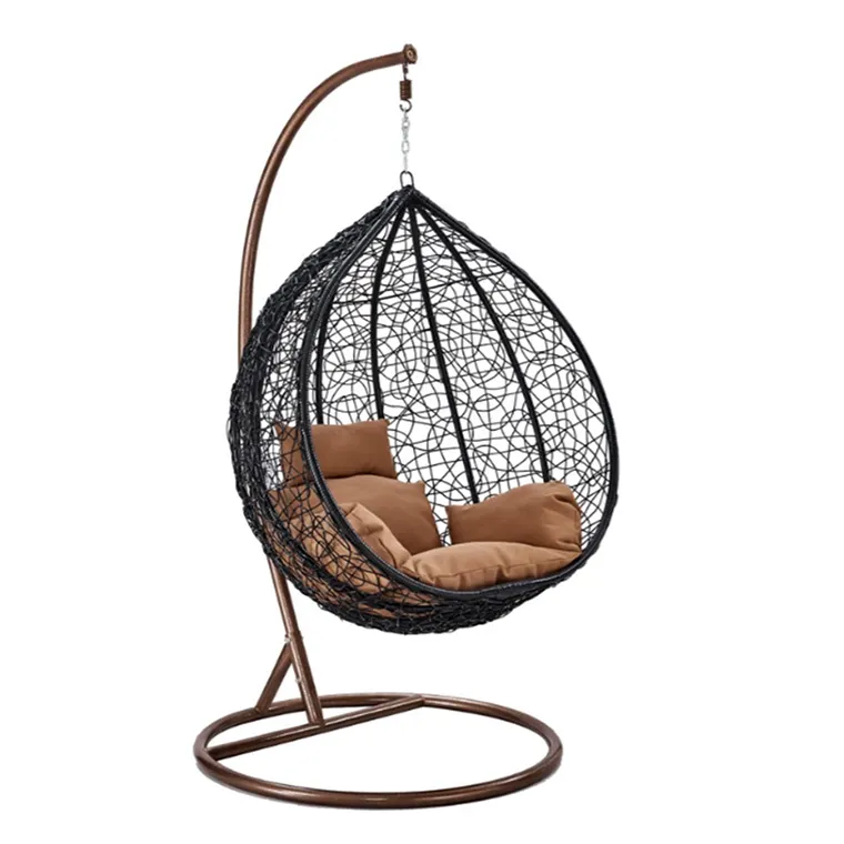 cheap luxury adult natural rattan wicker swing garden furniture lounge patio swings hanging chair egg chairs for sale with stand