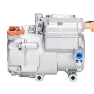 Compressor de ar condicionado para carros, 18cc 72v dc, tipo universal, compressor ac para automóveis