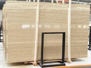Chất Lượng Cao Tự Nhiên La Mã Óc Chó <span class=keywords><strong>Travertine</strong></span> Tấm Ý Màu Be <span class=keywords><strong>Travertine</strong></span> Sàn Nội Thất Tường Gạch Cho Nhà Bếp Sử Dụng Đánh Bóng - Product Image 6