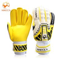 Guantes de Portero Profesionales de Látex, Guantes de Portero de Fútbol de Calidad Confortable con Protección para los Dedos