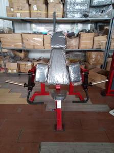 Appareil d'entraînement biceps isolatéral à double bras, en acier, réglable, sécurisé, pour entraînement assis, mouvement séparé - Product Image 2