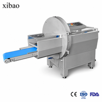 Machine à hacher la viande commerciale, coupe-viande automatique, équipement de transformation de la viande en acier inoxydable pour l'industrie alimentaire