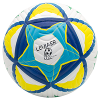 Ballons de football à liaison thermique de football de course à haute élasticité, BON football en cuir épais PU Durable et élastique Peut être douanier
