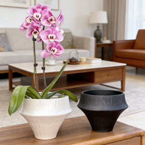 <span class=keywords><strong>Vaso</strong></span> per orchidee rosa, fioriera per orchidee per decorazioni interne, <span class=keywords><strong>vaso</strong></span> per fiori per soggiorno - Product Image 4