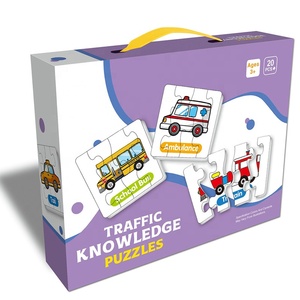 Personalizzato divertente gioco <span class=keywords><strong>di</strong></span> educazione precoce per bambini carte <span class=keywords><strong>di</strong></span> studio <span class=keywords><strong>2</strong></span> 4 8 12 16 <span class=keywords><strong>pezzi</strong></span> <span class=keywords><strong>Puzzle</strong></span> <span class=keywords><strong>di</strong></span> apprendimento del bambino - Product Image 5