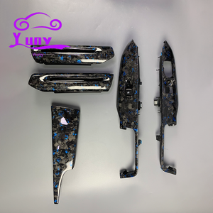 Cubierta de Fibra de Carbono Forjada para el Tablero Interior, Kit de 3 Orificios para Ford <span class=keywords><strong>Mustang</strong></span> 2015-2023 - Product Image 2