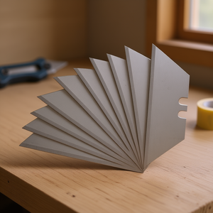 Juego de cuchillas Fervi, 10 piezas, cuchillas de repuesto de acero de precisión para herramientas de corte con cuchillo multiusos - Product Image 3