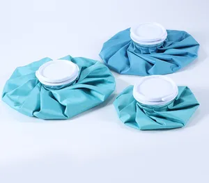 9" Light Blue Good Quality Ice Bag Reusable Health Care Cold Customize Colorful Printing