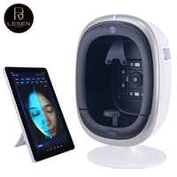 Analyseur de peau professionnel alimenté par l'IA avec tablette 10,1 pouces, test cutané 14 points et suggestions de beauté intelligentes pour les salons
