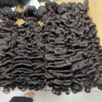Lots de Cheveux Naturels Bruts 100% Non Transformés – Meilleure Qualité Cheveux Humains Bouclés Cambodgiens Birmans