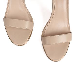 Elegante abito Casual <span class=keywords><strong>tacco</strong></span> sottile <span class=keywords><strong>sandali</strong></span> da donna cinturino <span class=keywords><strong>con</strong></span> fibbia sandalo <span class=keywords><strong>con</strong></span> <span class=keywords><strong>tacco</strong></span> da donna prezzo <span class=keywords><strong>basso</strong></span> di fabbrica Summer PU <span class=keywords><strong>Nude</strong></span> Top Level CN;GUA - Product Image 6