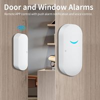 Kit de Démarrage Système d'Alarme de Sécurité WiFi 2026 en Promotion, Alarme Domestique 433 MHz avec Détecteur de Fumée pour Sécurité Domestique ABS, Fonctionne avec l'Application Tuya Smart