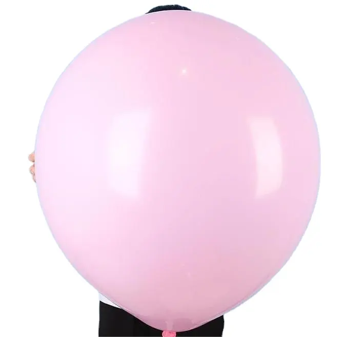 Promosi balon besar lateks 36 inci balon Macaron Globos balon Pastel Matt untuk pesta lateks tebal rentang warna penuh