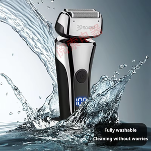 เครื่องโกนหนวดไฟฟ้าพกพา MENGLI 3911 แบบชาร์จได้ กันน้ำ ใบมีดฟอยล์ ABS ชาร์จผ่าน USB ปรับแต่งได้ ใบมีดสามชั้น ใช้สำหรับโกนหนวดบนใบหน้า - Product Image 4