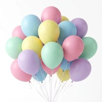 Ballons en latex ronds de 12 pouces, assortiment de couleurs macaron, fournisseur de ballons pour fêtes de baby shower, de remise de diplômes, de Ramadan et de l'Aïd Moubarak