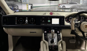 デュアル12.3インチ車のDVDプレーヤーAndroidラジオタッチスクリーンGpsナビゲーションカープレイポルシェカイエンRHD 2010-2017 - Product Image 3