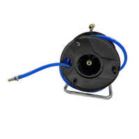 Enrouleur de tuyau de nettoyage haute pression en maille PVC/PU antidéflagrant, personnalisé, pour fûts d'eau/air, mural, réglable Lichi BLC-8012