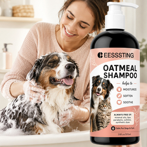 OEM/ODM Organic Vegan Eco-friendly Cleaning Moisturizing <b>Flea</b> Tick <b>Dogs</b> Pet Wash 6 in 1 <b>Dog</b> <b>Shampoo</b> and Conditioner - Product Image 1