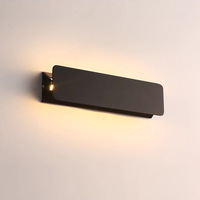 Applique murale LED extérieure étanche 12W, design moderne et minimaliste, idéale pour hôtels, couloirs, escaliers, salons et chambres.