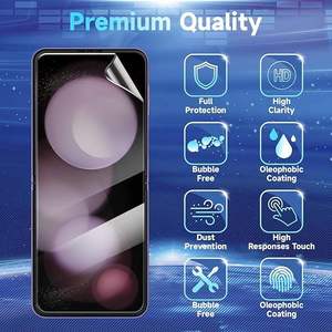 ฟิล์มกันรอยไฮโดรเจล TPU แบบเต็มจอ ผลิตตามสั่งจากโรงงาน สำหรับ Samsung Galaxy Z Flip Fold 5 6 7 8 ฟิล์มนิ่มสำหรับโทรศัพท์มือถือ - Product Image 2