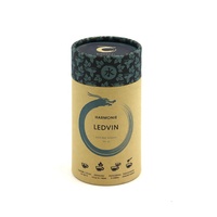 Tube en papier rond personnalisé avec logo pour grains de café, boîte alimentaire de qualité alimentaire pour thé en vrac, herbes, matcha, emballage cadeau écologique