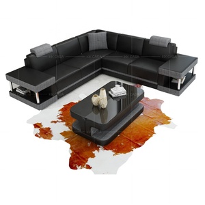 Hot Sale Leather <strong>Sofa</strong> <strong>Set</strong> Designs <strong>Cheap</strong> Corner <strong>Sofa</strong> Sectionals Furniture - Product Image 4