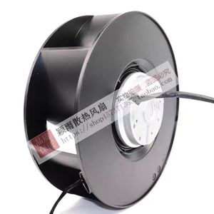 พัดลมแบบแรงเหวี่ยง R2E225-BD92-12 มอเตอร์ 230V AC 1500 รอบต่อนาที ผลิตในเยอรมนี ติดตั้งบนเพดาน ใบพัดพลาสติกสีดำ - Product Image 3