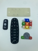 20 ans d'assurance qualité usine métal Poly dôme niveau de protection bouton de clavier en caoutchouc personnalisé