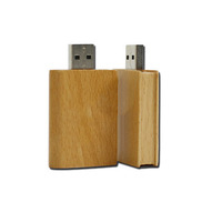 Memoria USB con Forma de Libro de Madera, 1GB 2GB 4GB 2.0, Pendrive 8GB 16GB 32GB 64GB 3.0, Grabado Láser Gratuito