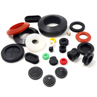 Bouchons d'oeillets en caoutchouc de silicone de haute qualité, joint noir, œillets de câblage, customisation