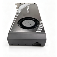 Carte graphique RTX 4090 48 Go Turbo, 16384 cœurs CUDA, GPU haute capacité de mémoire virtuelle pour le rendu sur station de travail IA