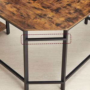 Cross-border minimalist office writing desk, multi-functional storage table for employees' offices, simple table for small - Product Image 4