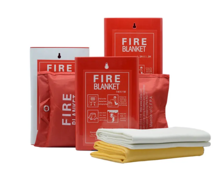 Fire Blanket En1869 Emergency Survival Fiberglass Fire Blanket 1.0x1.0m EN1869 2019 Manufacturer