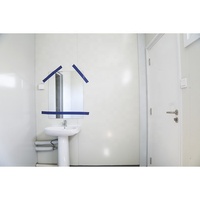 Maisonnette préfabriquée moderne en conteneur, portable, modulaire, pour jardin, simple, minimaliste, détachable, en acier, écologique