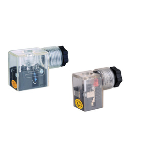 Bán Hot Waterproof Nữ <span class=keywords><strong>DIN</strong></span> <span class=keywords><strong>43650</strong></span> Hình Thức A B C Điện Solenoid Valve Coil Nối Với LED - Product Image 2