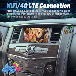 Écran QLED 8 pouces, 256 Go, Android 13, autoradio multimédia pour Infiniti Qx80 Qx56, pour Nissan Patrol Y62, GPS, Carplay, unité principale - Product Image 2