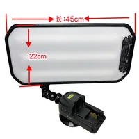 Lampe de réparation de bosses PDR professionnelle neuve de 45 cm avec ventouse électrique en plastique pour réparation automobile, dimensions 45 cm x 22 cm