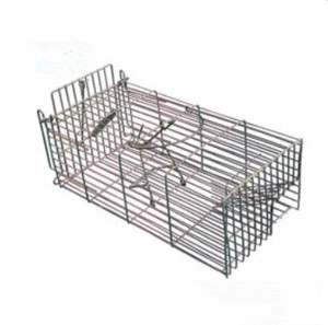 <span class=keywords><strong>Cage</strong></span> pliable en fil de fer galvanisé, grande taille, souris, belette, chien, chat, rongeurs, piège - Product Image 6