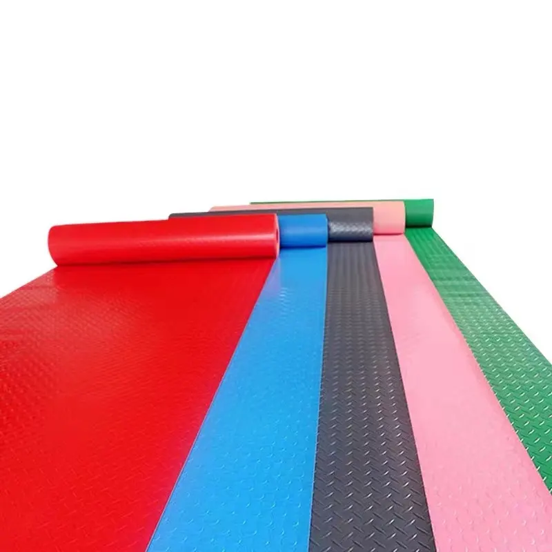 PVC Anti-Rutsch-Vinyl folien matten rolle/PVC-Diamant boden/PVC-Münz matten herstellungs maschine