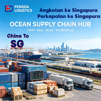Transitaire maritime, entreprise de transport porte-à-porte vers le port de Singapour, entreposage à Singapour, service DDP disponible