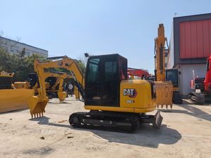 รถขุดขนาดเล็ก CAT 306E2 น้ำหนัก 5.8 ตัน ใช้เครื่องยนต์ดีเซล Cat C2.4 ได้รับการรับรองมาตรฐาน CE/EPA พร้อมตีนตะขาบยาง - Product Image 1