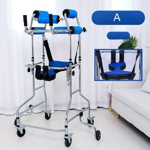 Andador de Rehabilitación para Niños de 8 o 6 Ruedas, Ayuda para Caminar, Entrenamiento para Estar de Pie, Andador Antivuelco para Adultos - Product Image 4